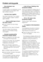 Page 28. . . the compressor runs
continuously.
To save energy, the compressor runs at
a lower speed, but for longer, when
less cooling is required.
. . . food has frozen together.
Use a blunt instrument, e.g. a spoon
handle or plastic scraper, to prise it
apart carefully.
......there is a thick layer of ice in
the freezer section.
^Check whether the door closes
properly.
^Defrost and then clean the freezer.
Too thick a layer of ice reduces
efficiency and increases energy
consumption.
. . . the alarm sounds and...