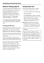 Page 24Maximum freezing capacity
To ensure that fresh food placed in the
freezer freezes through to the core as
quickly as possible, the maximum
freezing capacity must not be
exceeded. The maximum freezing
capacity for freezing within a 24-hour
period is given on the data plate:
Freezing capacity ....kg/24 hrs.
The maximum freezing capacity given
on the data plate has been calculated
according to DIN EN ISO 15502 Stan
-
dard.
Freezing fresh food
Fresh food should be frozen as quickly
as possible. This way the...