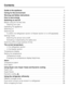 Page 2Guide to the appliance.............................................5
Caring for the environment..........................................7
Warning and Safety instructions.....................................8
How to save energy...............................................13
Switching on and off..............................................14
Before using for the first time.........................................14
Cleaning and care..............................................14
Operating the...