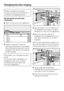 Page 50Before changing the hinging,
remove any items of food from the
shelves in the appliance door.
Removing the top soft-close
mechanism:
^Open the top door of the appliance.
^Loosen the panelafrom the
soft-close mechanism: From below,
slide a flathead screwdriver into the
recesses, then slowly and carefully
lift off the panel.
Be careful not to damage the door
seal.
If the door seal is damaged, the
appliance door may not close
properly and there will not be
enough refrigeration!^Slide the panelain the...