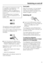 Page 15To enable the temperature to get
sufficiently cold inside the
appliance, allow the appliance to
run for a few hours before placing
food in it.
Do not place food in the freezer
section until the temperature is at
least -18°C.
This sensor is used to switch between
the refrigerator and freezer sections.
If you want to select the freezer section
(to check the temperature, for
example),
^
touch the sensor for selecting the
freezer/refrigerator section until the
Freezer symbol lights up yellow.
Depending on...