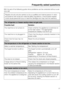 Page 27With the aid of the following guide minor problems can be corrected without a ser
-
vice call.
Repairs should only be carried out by a qualified and trained person in strict
accordance with local and national safety regulations. Unauthorized repairs
could cause personal injury or machine damage and may void the warranty.
The refrigerator or freezer section does not get cold.
Possible fault Solution
The machine is not turned on. Check whether the appliance is switched on
at the main switch. The...