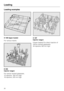 Page 26Loading examples
O 188 Upper basket
For various inserts.
E 350
Injector wagon
For narrow necked glassware,
15 injectors, 160 mm high;
18 injectors, 220 mm high.O 187
Injector wagon
(Upper basket) For direct injection of
narrow necked glassware,
34 injectors,160 mm high.
Loading
26 