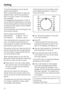 Page 32The grill temperature can be set be
-
tween 50 and 200°C.
When cooking flat pieces of meat just
below the grill, use the top setting of
200 °C so that it cooks in the shortest
time possible.
The suggested temperature of  200 °C
can be reduced depending on the type
of food being grilled, the browning level
required and the length of time needed
to cook the food.
The temperature can be changed a any
time during cooking.
Some recipes quote grill levels.
Grill setting 2 is approx. 175 °C.
Grill setting 3 is...