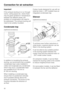 Page 30Important!
If the exhaust ducting is to run through
rooms, ceiling space etc. where there
may be great variations in temperature
between the different areas, the
problem of condensation will need to
be addressed. The exhaust ducting will
need to be suitably insulated.
Condensate trap
(optional accessory)
In addition to insulating the exhaust
ducting, we recommend that a suitable
condensate trap is also installed to
collect and evaporate any condensate
which may occur. Condensate traps
are available...