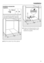 Page 43Installation accessories
(supplied)
Only operate the appliance after it
has been installed into cabinetry.

Mark the center line of the cabinet.Position the fitting bracket on the
center line. Use the mark on the
bracket as a guide.
Installation
43
4 x 16mm
3 