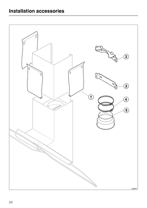 Page 24Installation accessories
24 