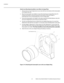 Page 52Installation
36 Vidikron Vision Model 65/Model 75 Installation/Operation Manual
Attach Lens Mounting Assembly to Lens Motor Carriage Plate: 
1. Remove the two Yaw/X Adjustment Levers (item #8) from the bottom of the Anamorphic 
Lens Holder (item #5).
2. Place the Anamorphic Lens Holder on top of the AutoScope Carriage Plate (item #7). 
Position the bracket so that the long slot at the bottom of the lens holder is 
perpendicular to the corresponding slots on the carriage plate.
3. Secure the Anamorphic...