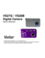 Page 1 VS27G / VS28B 
Digital Camera  
User‟s Manual 
 
 
  
 
 
 
 
 
 
 
                                               
 
© 2009 Sakar International, Inc. All rights reserved. 
Windows and the Windows logo are registered trademarks of Microsoft Corporation. 
All other trademarks are the property of their respective companies.   