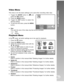 Page 31 EN-31
User’s Manual >>Video Menu
This menu is for the basic settings to be used when recording video clips.
1. Toggle the MODE button to 
 and
press the SET button.
2. Press the MENU button.
3. Toggle the SET button to select the
desired setting.
4 . To exit from the menu, press the MENU
button.
Size
This sets the size of the video clip that will be recorded.
* [
] VGA
* [] QVGA
Size
VGASET
Playback Menu
In the  mode, set which settings are to be used for playback.
1. Press the 
 button.
2. Press the...