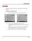 Page 37 Capture Mode 
CONTINUOUS 
Use the continuous setting to take three consecutive 
images. 
To setup a continuous shot 
1. Press the MENU button to show the menus. 
  
2. Use the up and down button to select 
CONTINUOUS. Press the right button to select the 
option. 
3. Use the up and down button to select ENABLE. 
Press the right button to select the option. 
4. Press MENU button to exit the menu display. 
 
   33   