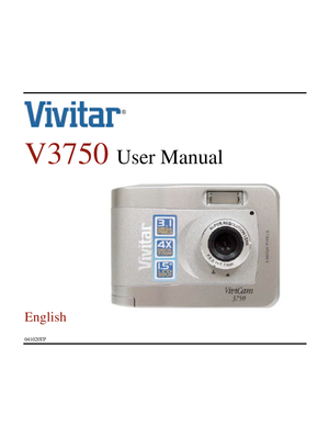 Page 1      
 
V3750 User Manual 
   
 
 
 
 
 
 
 
 
English 
 
 
041020TP   