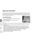 Page 55 54
E
F
S
G
INSTALLING PHOTOVISTA
PhotoVista is an easy-to-use program that lets you create spectacular 3600 panoramic images in a snap. When
you view these panoramas, you can get the experience of being totally immersed in a realistic environment.
PhotoVista’s powerful engine quickly and automatically stitches images together, and its intuitive interface will let
even a novice get great results in minutes.
To Install PhotoVista
1. Insert the CD-ROM packaged with the camera into the CD-ROM drive.
The...