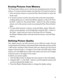 Page 20Downloaded from www.Manualslib.com manuals search engine 19
Erasing Pictures from Memory
The Erase button allows you to remove any unwanted pictures from the
memory. To remove pictures, please note that the LCD must be turned on.
1   After turning the camera on, press the Play/Record button to enter the
    PLAY mode.
2  To remove a picture, scroll to the picture then press the erase button .
    A dialog asking you to confirm the deletion appears on the LCD. Press
    the Self/+ button for Yes and the...