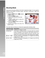 Page 24Downloaded from www.Manualslib.com manuals search engine EN-24
Digital Camera >>Shooting Mode
This sets the recording method at the time of capturing images. You can capture
different still images including single, self-timer, continuous 1.3MP and
continuous VGA.
1 . Toggle the MODE button to 
 and press
the SET button.
a. Press the MENU button.
b. Select [Shooting] with the W / X
buttons.
c. Toggle the SET button to select the
desired option item.
d. Press the MENU button to exit from
the menu screen....