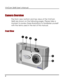 Page 11Downloaded from www.Manualslib.com manuals search engine ViviCam 3640 User’s Manual 
6 
Camera Overview 
The front, rear, bottom and top views of the ViviCam 
3640 are shown on the following pages. Please take a 
moment to review these illustrations to familiarize yourself 
with the terms used in the rest of this manual. 
Front View 
   