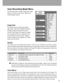 Page 28Downloaded from www.Manualslib.com manuals search engine 27
Auto Recording Mode Menu
Auto Recording menu contains Image size, image
quality, voice memo, date imprint, digital zoom,
instant playback options.
Image Size
This camera has four image size settings :
2048x1536, 1600x1200, 1280x960, 640x480.
Changing image size affects the number
of pixel in each image. The greater the image
size, the larger the file size. Image size must
be set before the picture is taken. Changes
made to image size are...