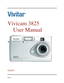 Page 1Downloaded from www.Manualslib.com manuals search engine      
 
Vivicam 3825  
    User Manual 
  
  
 
 
English 
  
030225   