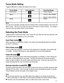 Page 20Downloaded from www.Manualslib.com manuals search engine 19
Focus Mode Setting
Toggle the  button to select the desired focus mode.
Focus Mode Icon Indicator Focusing Range
Auto Focus 70cm to infinity
Macro10cm to 70cm (WIDE)
25cm to 70cm (TELE)
           Infinity Infinity
Note:
The auto focus operation activates when the shutter button is pressed halfway in AF mode and
Macro mode.  The focus is locked as long as this button is kept pressing.  The image is
captured when the shutter button is fully...