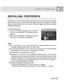 Page 70Downloaded from www.Manualslib.com manuals search engine 69
INSTALLING  PHOTOVISTA
PhotoVista is a very powerful program that allows you to make panoramic images.
With PhotoVista you can create full 360 degree panoramic images by stitching
together images taken with your camera. Get your images ready and go explore
this amazing program.
To install PhotoVista:
1. Insert the CD-ROM packaged with the camera
into the CD- ROM drive. The  welcome screen
appears.
2. Click “Install PhotoVista”. Follow the...