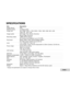 Page 65Downloaded from www.Manualslib.com manuals search engine EN-65
SPECIFICATIONS
Item Description
Image Sensor CCD
Effective pixels 4.0 Mega pixels
Image size Still image: 2304 x 1728, 2048 x 1536, 1280 x 960, 640 x 480
Video clip:  320 x 240
Image qualityStill image: Fine, Normal, Economy
Movie image: Economy
Recording media12MB internal memory
SD memory card (Optional, up to 512 MB)
File formatMotion JPEG  (AVI); Picture Bridge support;
PC-CAM support (QVGA around 20 f/s)
LensF-no.: Wide: 2.8 / Tele: 4.8...