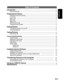 Page 6Downloaded from www.Manualslib.com manuals search engine ENGLISH
EN-5
Table of Contents
Introduction - ---------------------------------------------------------------------------------------------------    6
Camera Features   ---------------------------------------------------------------------------------------   6
Preparing the Camera  --------------------------------------------------------------------------------   6
Getting to Know the Camera...