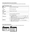 Page 51Downloaded from www.Manualslib.com manuals search engine  50 
Video Playback Mode Quick Function Buttons 
Your digital camera has a four-directional pad that functions as Quick Function buttons.  
 
Quick Function Button Action 
  Left Displays the PREVIOUS image 
Up STOPS a playing video 
 Right Displays the NEXT image 
Other  
 Shutter PLAYS and PAUSES a playing video 
W/Zoom out 
Opens Thumbnail View 
 To Navigate in the Thumbnail View: press the UP / DOWN / LEFT / 
RIGHT direction buttons 
 To...