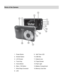 Page 5Downloaded from www.Manualslib.com manuals search engine  4 
Parts of the Camera 
 
 
 
 
 
1. Power Button 9. Self-Timer LED 
2. Shutter Button 10. USB Slot 
3. LCD Screen 11. Optical Lens 
4. Touch Key 12. Tripod Socket 
5. Home Button 13. Flash Light 
6. Menu / OK Button 14. Battery Compartment 
7. Wrist Strap Connector 15. Memory Card Slot 
8. LED  
 
 
   