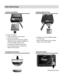 Page 5Downloaded from www.Manualslib.com manuals search engine  4 
Initial Camera Setup 
 
Installing the Battery  Installing Memory Card 
 
To Charge the Battery: 
 Insert the battery as shown above. 
 Power off the camera. 
 Connect the camera using the supplied 
USB cable to the computer’s USB port or 
to the AC Adapter (which is then 
connected to a standard wall socket). 
 The charge light will turn off when the 
battery is fully charged. 
 
 
 
 
 SD Memory card (up to32GB) needed 
for normal use....