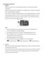 Page 6Downloaded from www.Manualslib.com manuals search engine  5 
Powering the Camera ON 
1) Batteries 
Slide the front cover of your camera towards the right to reveal and open the battery 
compartment. 
Make sure to properly insert the batteries into your digital camera, according to the polarity 
shown inside the battery compartment. 
Use 2 x AAA (1.5V) batteries. Alkaline batteries are recommended. (Batteries not included.)  
Place the camera front cover on the front of the camera and slide the camera...