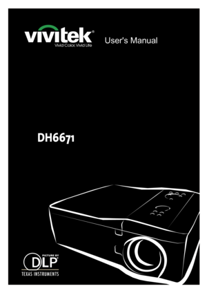 Page 1DH6671
Users Manual 