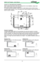 Page 1515
Caution for Ceiling Mounting Installation
When installing the projector other than desktop front or rear installat\
ion, please read 
below notice carefully. mounting installation.
For ceiling mounting installation, please use UL Listed ceiling mounts and M4 screws, 
maximum depth of screw: 12 mm, the distance from wall to projector must \
be kept 30cm at 
least for proper ventilation.
109
84
Projector Installation
The high quality display effect can be guaranteed only when the projector is correctly...