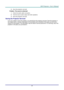 Page 54– 45 – 
5. Have the projector serviced. 
Problem: The sound is distorted  
1. Check the audio cable connection. 
2. Test the source audio output with other speakers. 
3. Have the projector serviced. 
Having the Projector Serviced 
If you are unable to solve the problem, you should have the projector serviced. Pack the projector in 
the original carton. Include a description of the problem and a checklist of the steps you took when 
trying to fix the problem: The information may be useful to service...