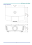 Page 80– 71 – 
Projector Dimensions 
 
  
 
 
 
4 3 1 . 11 m m
1 6 . 9 7 
323.26m
m
12.73
344.16m
m
13.55
161.51m
m
6.36
180.57m
m
7.11  