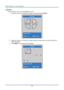 Page 47— 38 — 
4 Corner 
Press   (Enter) / ► to enter the 4 Corner sub menu. 
1. Press the cursor ▲ / ▼ buttons to select a corner and press ENTER. 
 
2. Press the cursor ▲ / ▼ buttons to adjust vertical and press the cursor ◄ / ► buttons to 
adjust horizontal. 
3. Press MENU to save and Exit the settings. 
     