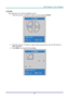 Page 51– 39 – 
4 Corner 
Press   (Enter) / ► to enter the 4 Corner sub menu. 
1. Press the cursor ▲ / ▼ buttons to select a corner and press ENTER. 
 
2. Press the cursor ▲ / ▼ buttons to adjust vertical and press the cursor ◄ / ► buttons to 
adjust horizontal. 
3. Press MENU to save and Exit the settings. 
     