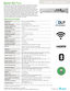 Page 2SPECIFICATIONS
Qumi Q3 PlusULTRA PORTABLE
Home or office, the Q3 Plus offers entertainment enthusiasts and business 
travelers the ability to project HD video and data, anywhere, even on th\
e 
go. Q3 Plus is a feature-rich, multimedia pocket projector with an ultra\
-
light, thin profile that’s small enough to carry in a bag. It delivers bright and 
vividly colorful images with up to 500 lumens and a 5,000:1 contrast rat\
io. 
Packed full of advanced display features, the Q3 Plus projects from a va\...