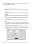 Page 41DLP Projector – User’s Manual 
 
 
Specsheet for “RS232 by TELNET” : 
1. Telnet: TCP 
2.  Telnet port: 8000 
3.  Telnet utility: Windows “T ELNET.exe” (console mode) 
4.  Disconnection for RS232-by-Telnet  control normally: Close Windows Telnet utility directly after 
TELNET connection ready 
5.  Limitation 1 for Telnet-Control: there is onl y one connection for Telnet-Control in one projector 
Limitation 2 for Telnet-Control: there is less  than 50 bytes for successive network payload for...