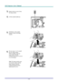 Page 42D D
D
L L
L
P P
P
   
 
P P
P
r r
r
o o
o
j j
j
e e
e
c c
c
t t
t
o o
o
r r
r
— —
—
U U
U
s s
s
e e
e
r r
r
’ ’
’
s s
s
   
 
M M
M
a a
a
n n
n
u u
u
a a
a
l l
l
   
 
– 36 – 
 
3. Remove the two screws from 
the lamp module. 
4. Lift the module handle up. 
 
5. Pull firmly on the module  
handle to remove the lamp 
module. 
 
6. Reverse steps 1 to 5 to install 
the new lamp module.  
While installing, align the 
lamp module with the  
connector and ensure it is level 
to avoid damage. 
Note: The lamp...