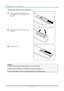 Page 20DLP Projector—User’s Manual 
Inserting the Remote Control Batteries 
1.  Remove the battery compartment cover 
by sliding the cover in the direction of 
the arrow. 
 
2.  Insert the battery with the positive side 
facing up. 
 
3.  Replace the cover. 
 
 
Caution: 
1. Only use AAA batteries (Alkaline batteries are recommended). 
 
2. Dispose of used batteries accordi ng to local ordinance regulations.  
 
3. Remove the batteries when not usi ng the projector for prolonged periods. 
– 12 –  