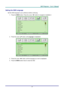 Page 25
DDDLLLPPP   PPPrrrooojjjeeeccctttooorrr   –––   UUUssseeerrr’’’sss   MMMaaannnuuuaaalll   
Setting the OSD Language 
Set the OSD language to your preference before continuing. 
1. Press the MENU button. Press the cursor ◄► button to navigate to Installation I. 
 
2. Press the cursor ▲▼ button until Language is highlighted.  
 
3. Press the cursor ◄► button until the language you want is highlighted.  
4. Press the MENU button twice to close the OSD.   
– 19 – 
Downloaded From projector-manual.com...