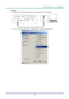 Page 43DLP Projector—User’s Manual 
LAN_RJ45 
1. Connect an RJ45 cable to RJ45 ports on the projector and the PC (Laptop). 
 
2. On the PC (Laptop), select  Start → Control  Panel →  Network Connections . 
 
– 35  –  