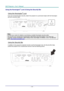 Page 58DLP Projector—User’s Manual 
Using the Kensington® Lock & Using the Security Bar 
 
Using the Kensington® Lock 
If you are concerned about security, attach the projector to a permanent object with the Kensington 
slot and a security cable.  
 
Note: 
Contact your vendor for details on purchasing a suitable Kensi ngton security cable.  
The security lock corresponds to Kensington’s Mi croSaver Security System. If you have any comment, contact: Kensington, 2853 Campus Drive, San Mateo, CA 94403, U.S.A....