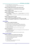 Page 61DLP Projector—User’s Manual 
– 53  – 
2.  Press the  Auto button on the remote control. 
3.  Ensure the projector-to-screen distance  is within the specified range. 
4.  Check that the projector lens is clean. 
Problem: The image is wider at the top or bottom (trapezoid effect)  
1. Position the projector so it is as perpendicular to the screen as possible.  
2.  Use the  Keystone button on the remote control to correct the problem. 
Problem: The image is reversed  
Check the  Projection setting on the...