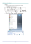 Page 45— 36 — 
LAN_RJ45 
1. Connect an RJ45 cable to RJ45 ports on the projector and the PC (Laptop). 
 
2. On the PC (Laptop), select Start → Control Panel →Network and Internet. 
 
   