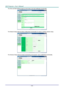 Page 53— 46 — 
The Alert and Mail Settings pages provide status and mail notification functionality. 
 
The Network Setup page provides configuration functionality for wired or wireless network setup. 
 
The Advance Setup page provides broadcasting and projector name modification functionality. 
  