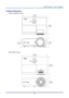 Page 74– 65 – 
Projector Dimensions 
DX881ST/DW882ST Series 
 
 
DX813/DW814 Series 
 314mm
[12.362]
216mm
[8.504]
126mm
[4.961]
111.5mm
[4.39] 216mm
[8.504]
126mm
[4.961]
314mm
[12.362]  