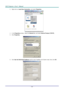 Page 45— 36 — 
3. Right-click on Loca l Are a  Conne ction, and  select Prope rtie s. 
 
4. In  the Prope rtie s window,  select the Ge ne ra l tab, and  select Inte rne t Protocol  (TCP/IP). 
5. Click Prope rtie s. 
 
6. Click Use   the  follow ing IP a ddre ss and  fill in the  IP address  and  Subnet  mask, then  click OK. 
  