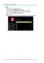 Page 67— 58 — 
Music 
To open the music list, perform the following: 
Press ▲ ▼ to select Media and then press . 
Press ▲ ▼ to select Internal Memory or USB and  then press . 
Press ▲ ▼ to select Music and  then press  to  open file  directory. 
Select the folder  containing  the  desired audio  file. 
Press  to play. 
To pause or play an audio file, select the Pause/Play button in the music  player interface. 
      