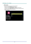 Page 69— 60 — 
Office viewer 
To open a file in document viewer, perform the following: 
Press ▲ ▼ to select Media and then press . 
Press ▲ ▼ to select Internal Memory or USB and  then press . 
Press ▲ ▼ to select Office viewer and then press  to open  file  directory. 
Select the folder  containing  the  desired file.  
Press  to display. 
 
      